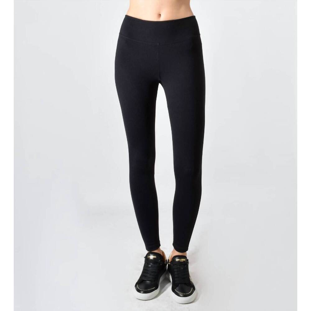 NEW DAVID LERNER high rise 9 legging in black